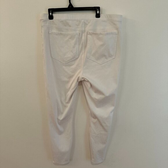 SPANX WHITE JEGGINGS WOMENS SIZE 3XL - Picture 2 of 6